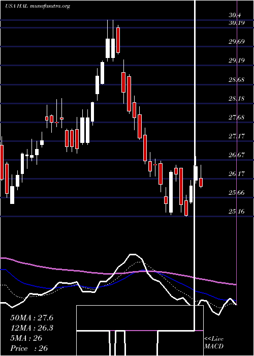  Daily chart HalliburtonCompany