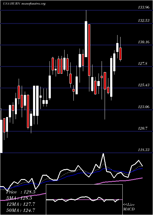  Daily chart HuronConsulting