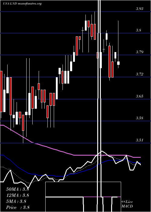  Daily chart BrasilagroCia