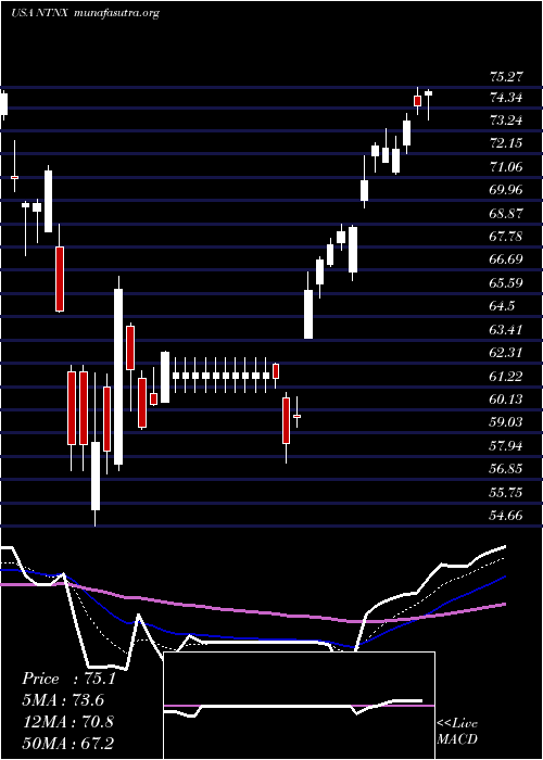  Daily chart NutanixInc