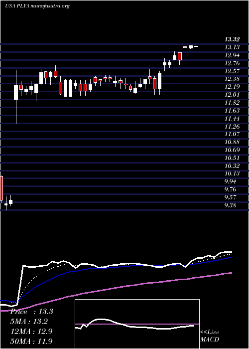  Daily chart PlayaHotels