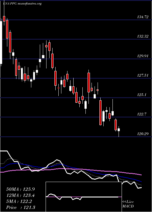  Daily chart PpgIndustries