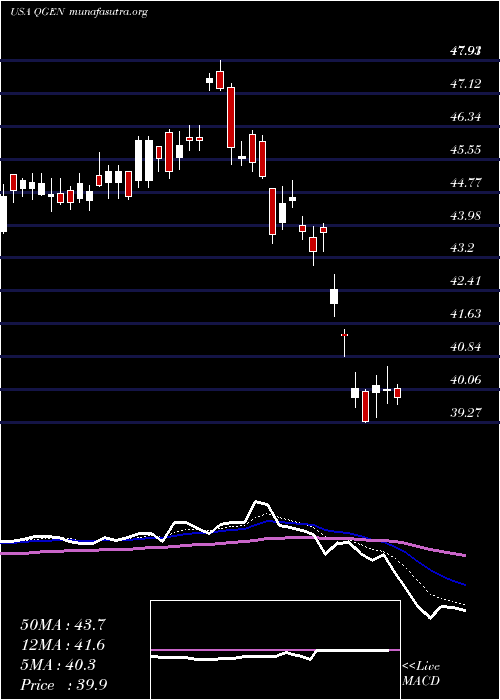  Daily chart QiagenN