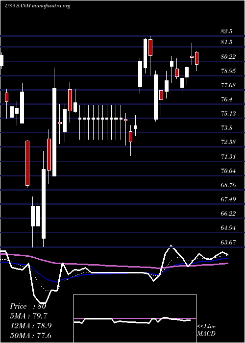 Daily chart SanminaCorporation