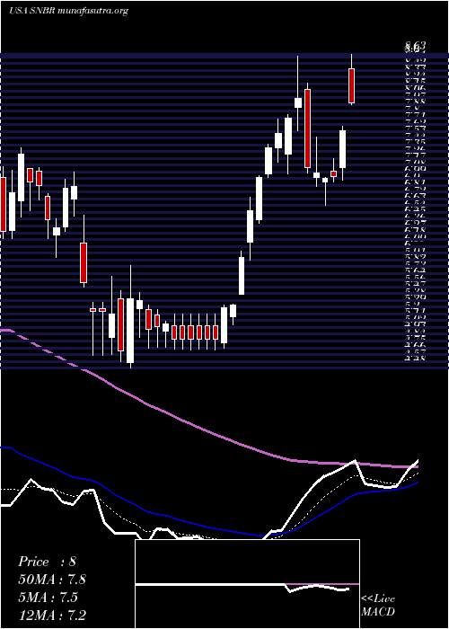  Daily chart SleepNumber