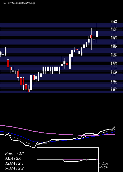  Daily chart SenestechInc