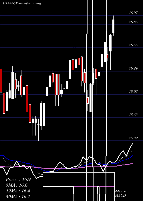  Daily chart SpokHoldings