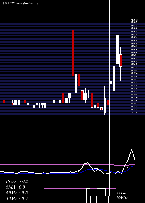  Daily chart SuntrustBanks