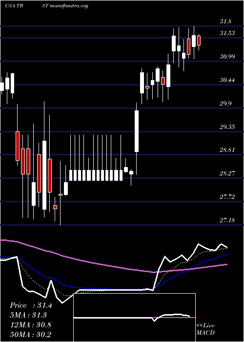  Daily chart TrustcoBank