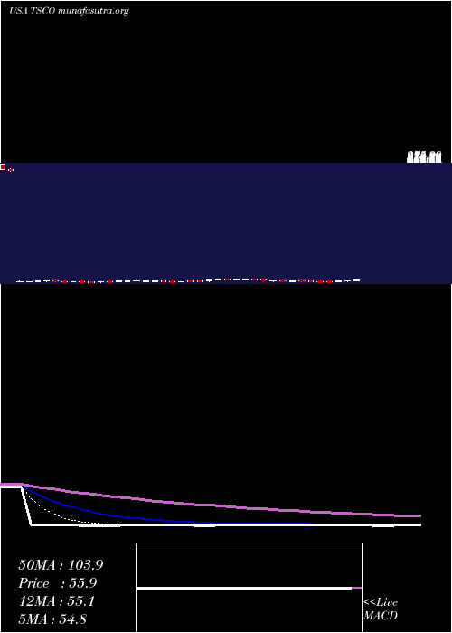  Daily chart TractorSupply