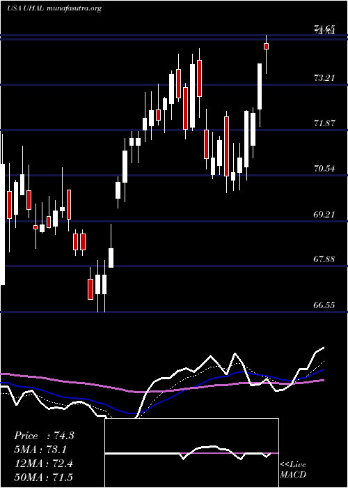  Daily chart Amerco