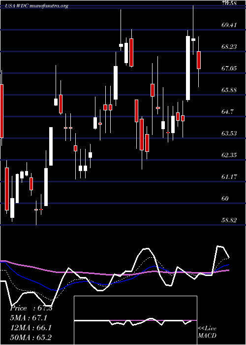  Daily chart WesternDigital