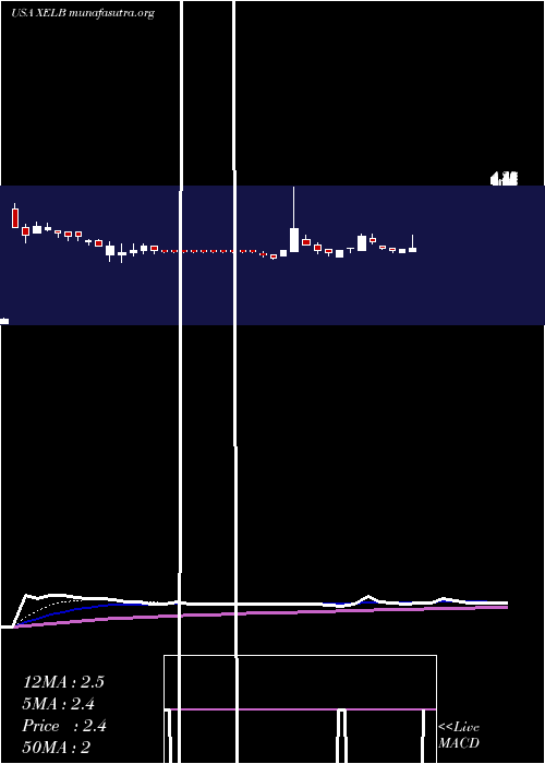  Daily chart XcelBrands