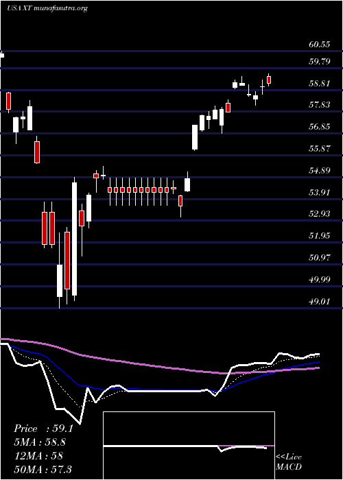  Daily chart IsharesExponential